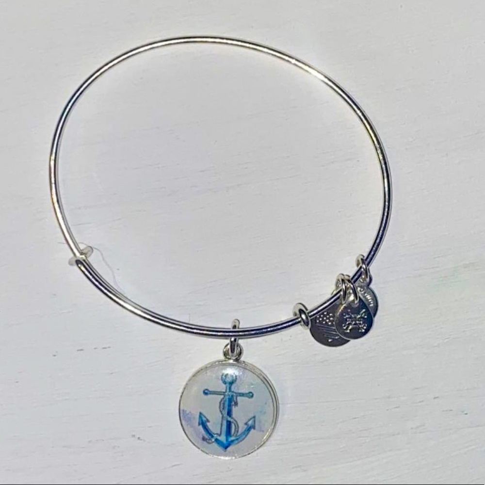 Alex and Ani anchor bangle